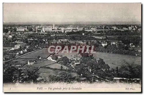 Pau - Vue Generale prise de Guindalos - Cartes postales