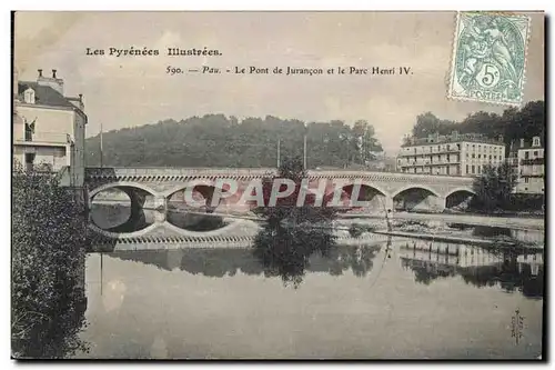 Pau - Le Pont de Jurancon - Parc Henri IV - Cartes postales