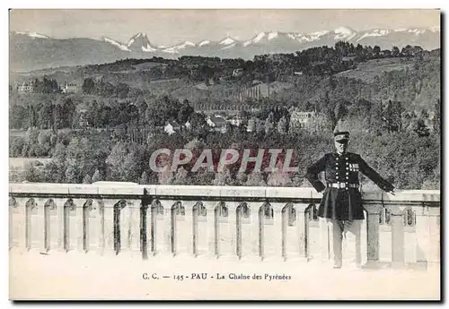 Pau - La Chaine des Pyrenees - Cartes postales