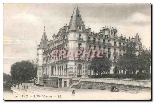 Cartes postales Pau L Hotel Gassion