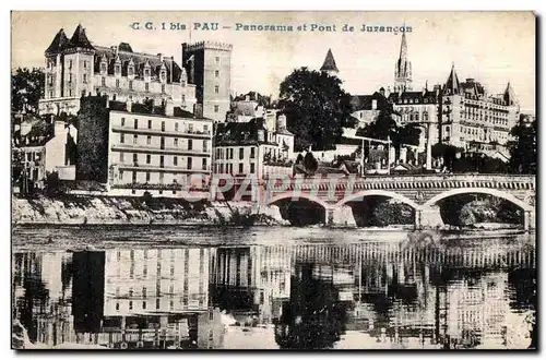 Cartes postales Pau Panorama et Pont de Jurancon