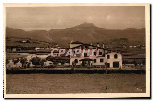 Cartes postales Les Beaux Paysages de France La Cote Basque Hendaye Le Pic des Trois Couronnes (Espagne) La Bida