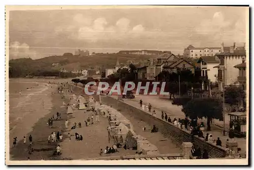 Cartes postales Les Beaux Paysages de France La Cote Basque Hendaye Plage Le Boulevard de la Plage (Cote Nord)