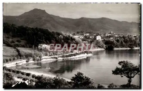 Ansichtskarte AK Hendaye Le Pic de la Haya domine la ville