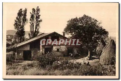 Cartes postales La Douce France Cote Basque Hendaye (Basses Pyrenees) Ferme Basque au Bois d Amour