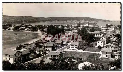 Cartes postales Hendaye Plage (B Pyr) Vue generale et CAp Figuier