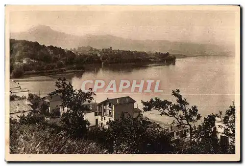 Ansichtskarte AK La Douce France Hendaye (Basses Pyrenees) La Bidassoa et la Vieille Ville