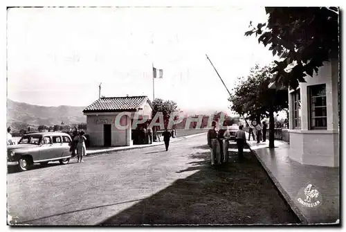 Ansichtskarte AK Hendaye Ville (B P) Entree du Pont International