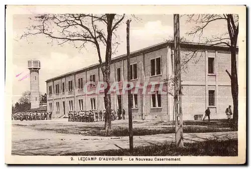 Cartes postales Camp D Auvours Le Nouveau Casernement Militaria