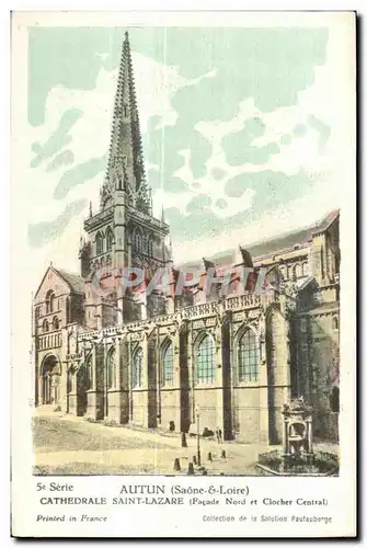Cartes postales Autun (Saone- -Loire) Cathedrale Saint Lazare