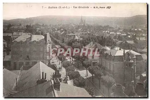 Cartes postales Autun (S -et-L ) Vue Generale