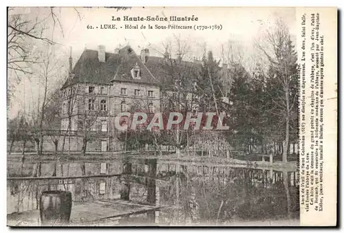 Ansichtskarte AK La Haute Saone illustree Lure Hotel de la Sous Prefecture