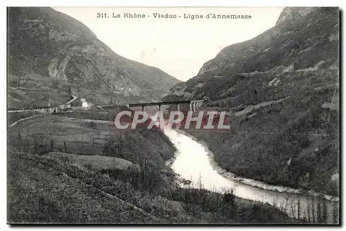 Le Rhone - Viaduc - Ligne d Annemasse - Cartes postales