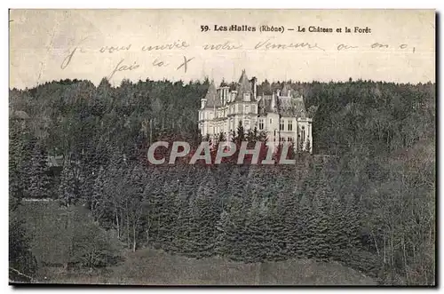 Les Halles - Le Chateau et la Foret - Cartes postales