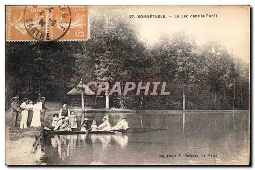 Bonnetable - Le Lac dans la foret - Cartes postales