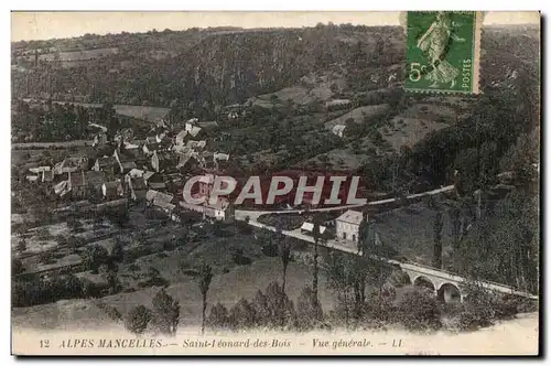 Saint Leonard des Bois - Vue Generale - Cartes postales