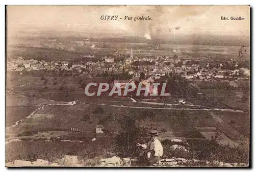 Givry - Vue Generale - Ansichtskarte AK