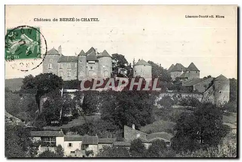 Chateau de Berze le Chatel - Cartes postales