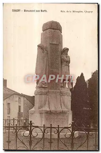 Chagny - Monument aux Morts - Cartes postales