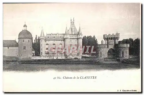 Chateau de la Clayette - Cartes postales