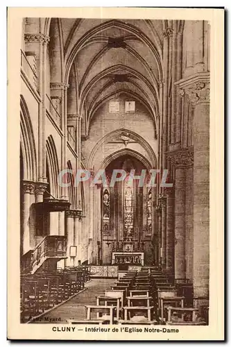 Cluny - Eglise Notre Dame - Cartes postales
