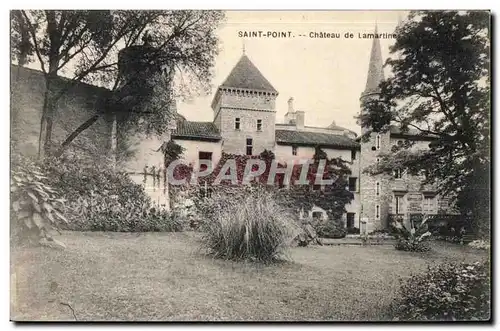 Saint Point - Chateau de Lamartine - Cartes postales