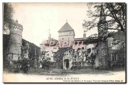 Cartes postales Chateau de St Point