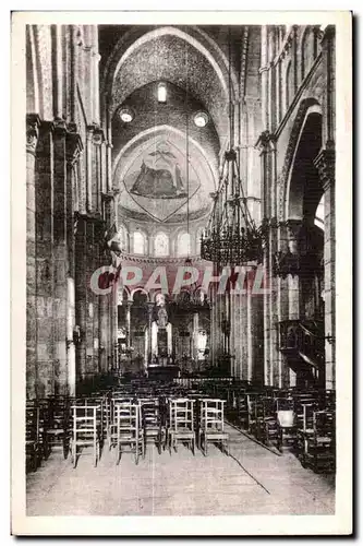 Ansichtskarte AK Paray le Monial Interieur de la Basilique du Sacre Coeur