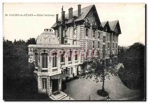 Cartes postales Salies de Bearn Hotel Bellevue