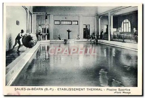 Ansichtskarte AK Salies de Bearn (B -P ) Etablissement Thermal Piscine Sportive