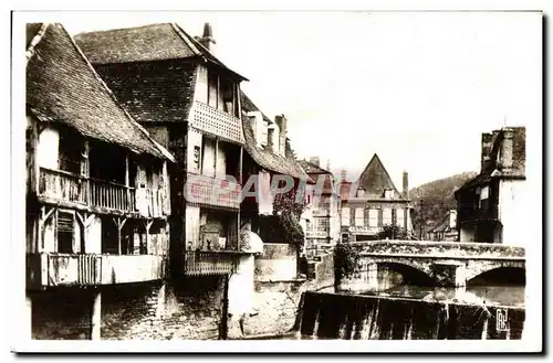 Ansichtskarte AK Salies de Bearn Vue sur le Saleys La chute d eau