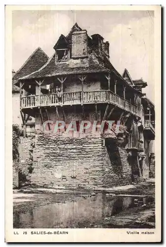 Cartes postales Salies de Bearn Vieille maison