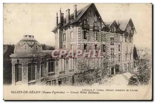 Ansichtskarte AK Salies De Bearn (Basses Pyrenees) Grand Hotel Bellevue