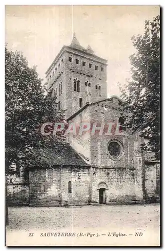 Cartes postales Sauveterre (B -P ) L Eglise