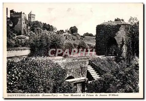 Cartes postales Sauveterre de Bearn (Basses-Pyr ) Tour Montreal et Prison de Jeanne D Albret