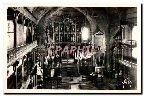 Ansichtskarte AK St Jean de Luz (Basses Pyr ) Interieur de I Eglise