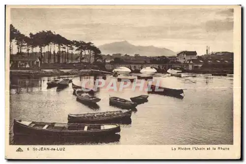 Cartes postales St Jean de Luz La Riviere I Uxain et la Rhune