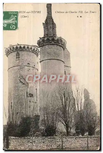 Ansichtskarte AK Mehun sur Yevre Chateau de Charles VII