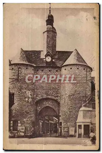 Cartes postales Mehun sur Yevre (Cher Porte de la Ville L Horloge