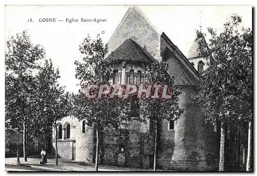 Cartes postales Cosne Eglise Saint Agnan