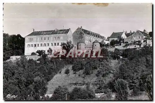 Moderne Karte Flavigny sur Ozerain (C -d Or) Vue generale