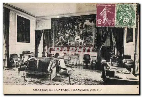 Ansichtskarte AK Chateau De Fontaine Francaise (Cote-d Or)