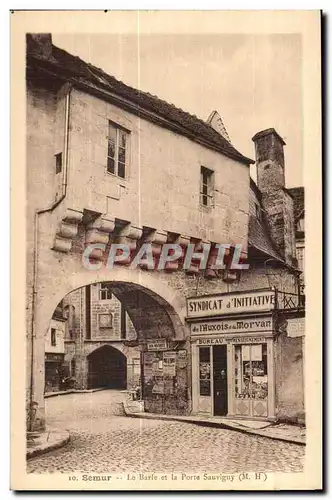 Cartes postales Semur Le Barle et la Porte Sauvigny Syndicat d initiative