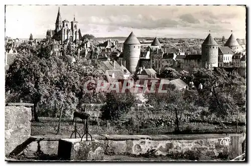 Cartes postales Semur En Auxois Vue generale