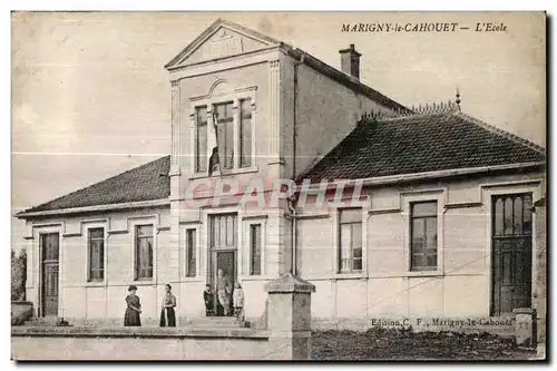 Ansichtskarte AK Marigny le Cahouet L Ecole