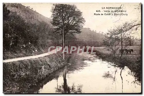 Ansichtskarte AK La Normandie Vallee du Noireau Route de Conde a pont d Ouitly