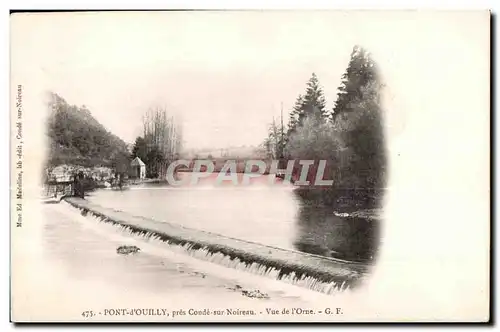 Ansichtskarte AK Pont d Ouilly pres Conde sur Noireau Vue de IOrne