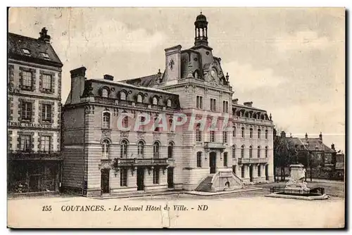 Cartes postales Coutances Le Nouvel Hotel de Ville