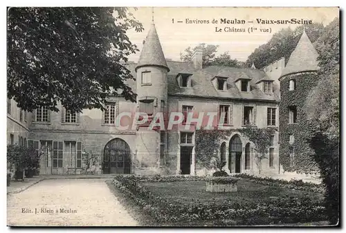 Ansichtskarte AK Environs de Meulan Vaux sur Seine Le Chatesu