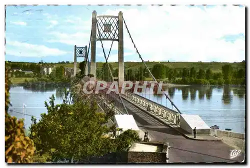 Cartes postales moderne Ancenis Le Pont Suspendu sur la Loire